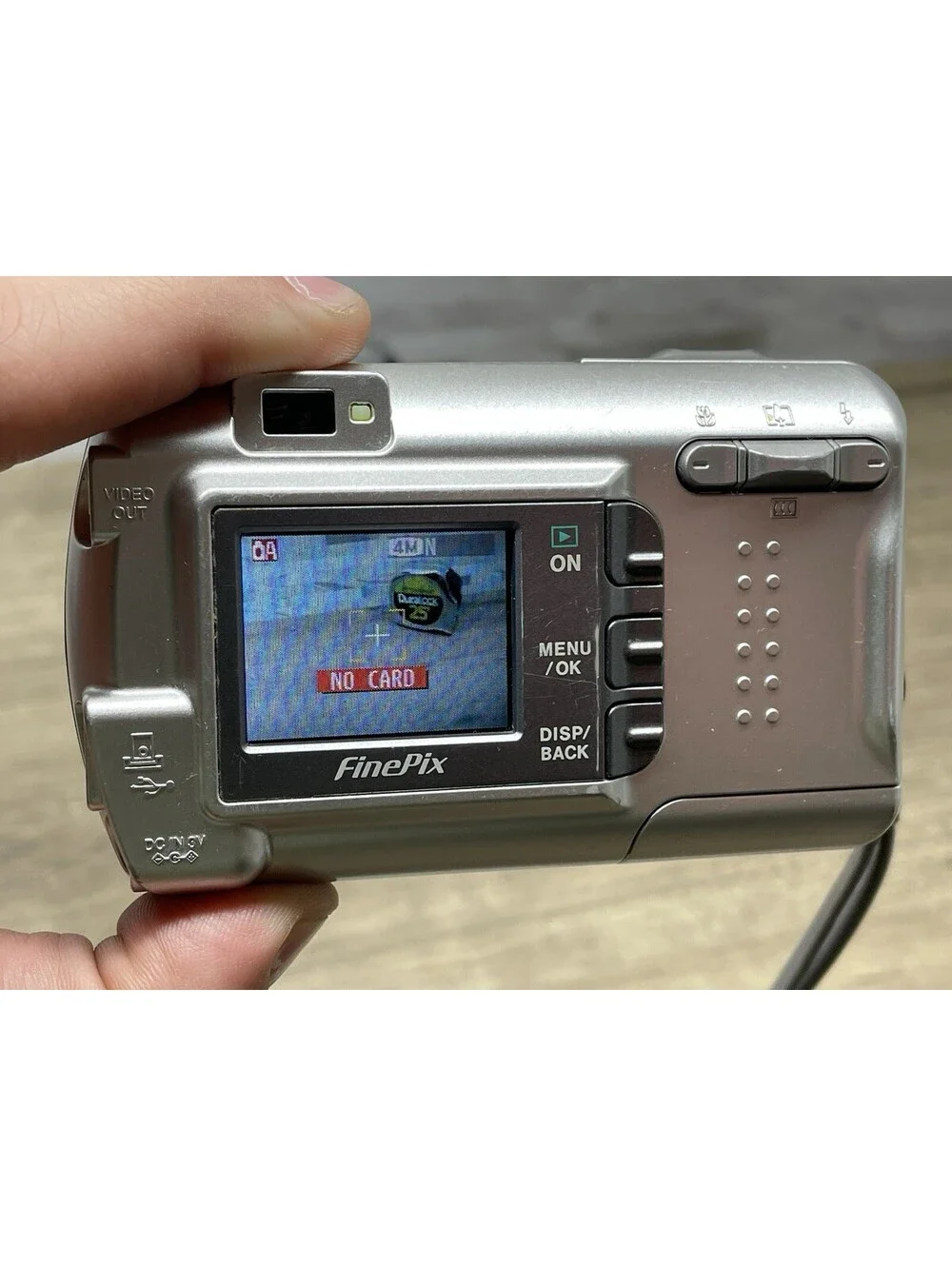 Fujifilm FinePix A Series A340 4.0MP Digital Camera Silver (No SD Card) Tested